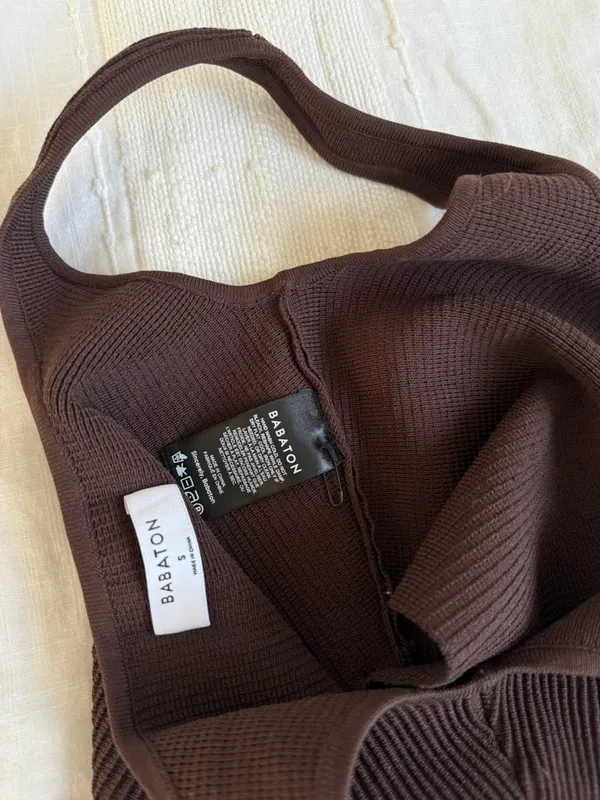 Aritzia brown bra top - Image 3