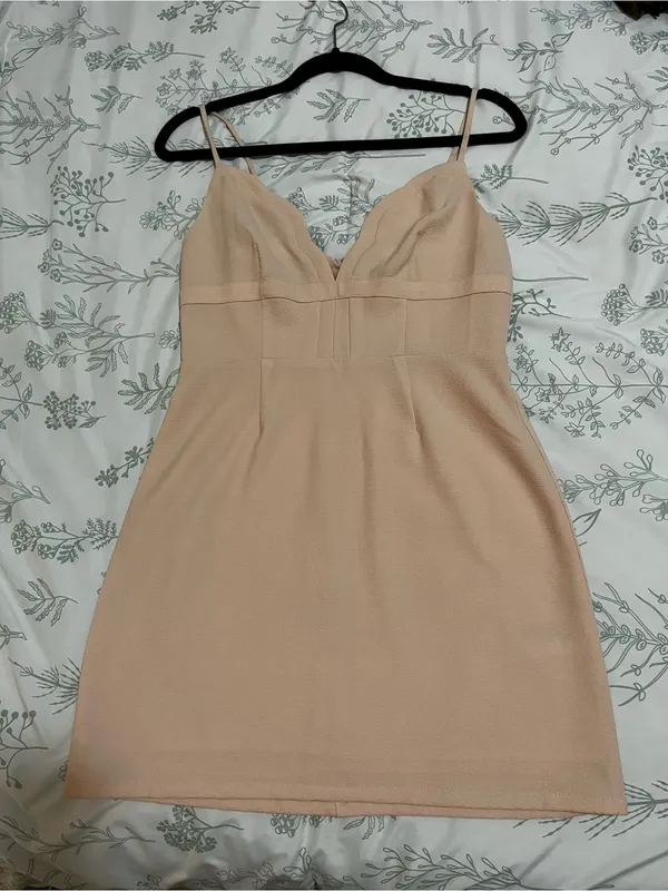 Kimchi Blue Blush Pink Spaghetti Strap Mini Dress Sz 6 UO NWT - Image 10