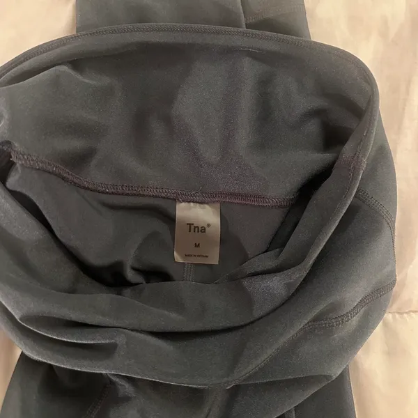 TNA grey shine leggings Gray Size M - Image 3