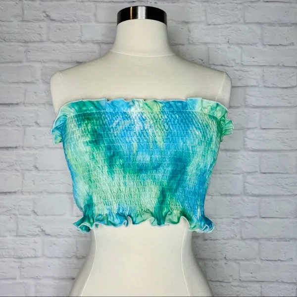 Tie Dye Convertible Top Multiple Size XS - Image 4