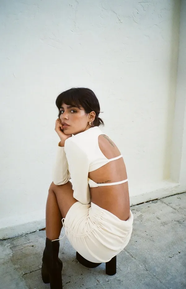 ZARA Open Back  Long Sleeve - Image 2