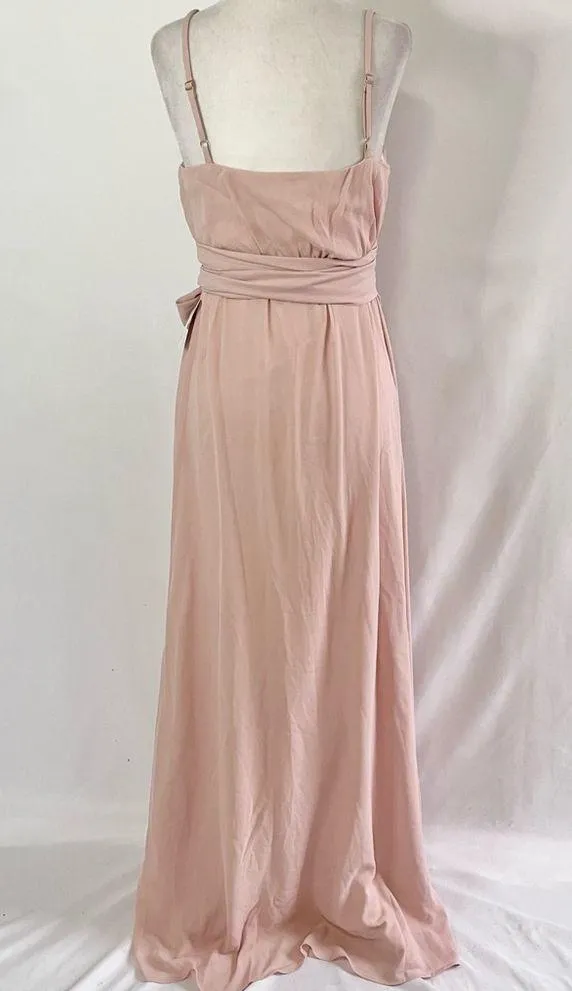 Show Me Your Mumu New Liz Maxi Bridesmaid Dress Dusty Blush Pink Size Medium - Image 14