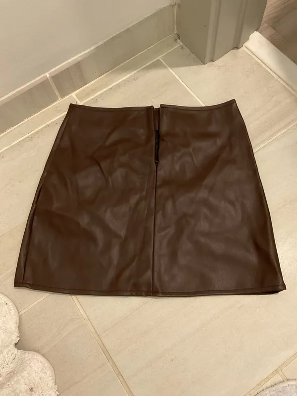 Forever 21 Leather Skirt Mini - Image 2