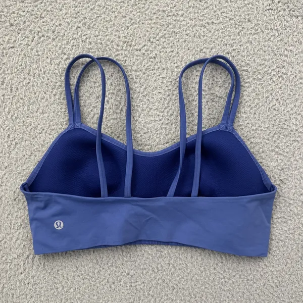 Lululemon Like A Cloud Sports Bra Wild Indigo Blue Athletic Athleisure Women 10 - Image 2