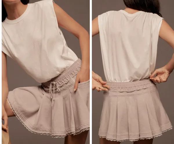 Anthropologie Daily Practice Sporty Twofer Mini Dress, Size M - Image 2