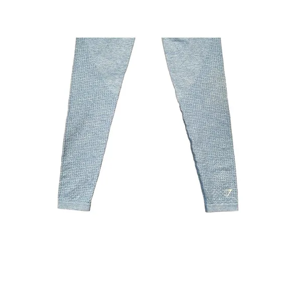 Gymshark Blue Fitness Workout Athletic Leggings‎ Size Small - Image 5