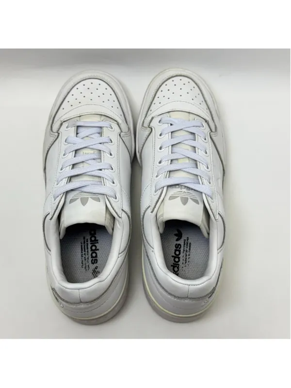 Adidas Forum Bold 'Triple White' Platform Sneakers FY9042 Size 7 - Image 4