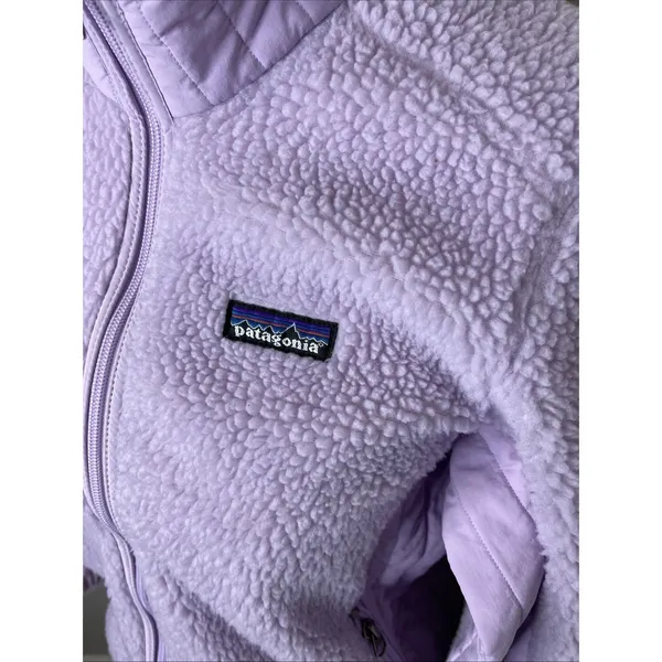 Womens Patagonia‎ Synchilla Retro Fleece Purple Lilac Small - Image 8