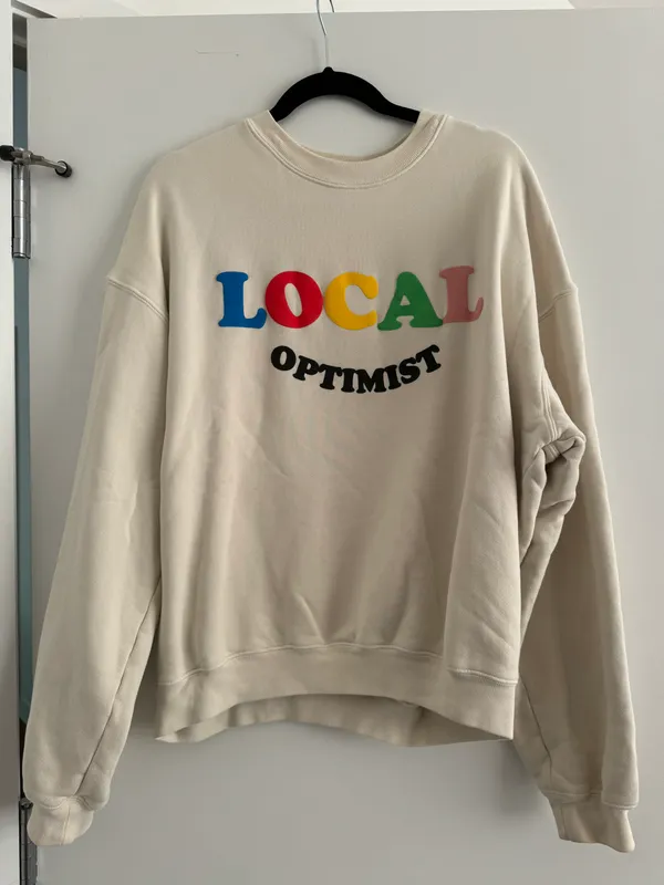 Madhappy Local Optimist Fleece Crewneck - Image 3