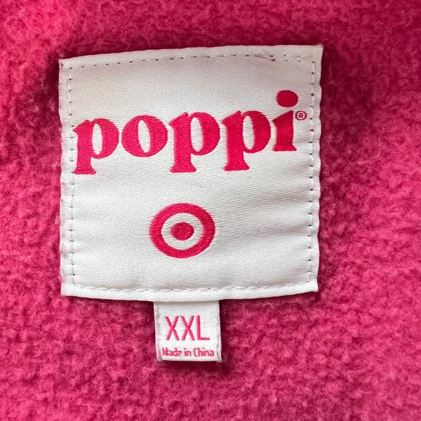 Poppi x Target Iconic Flavors Forever Pink Crewneck Sweatshirt‎ Back Graphic XXL - Image 7
