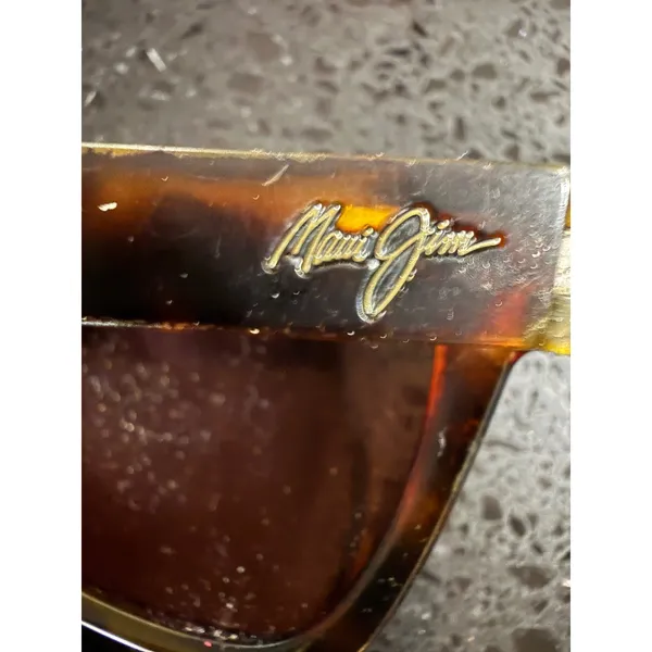 Maui Jim Tortoise Shell Sunglasses Made in Italy Rectangle Frame‎ Parts Repair - Image 6