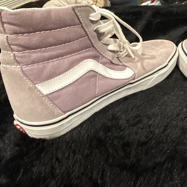 Vans Sk8-HI Purple Womens 8.5 Half Cab Era Authentic Old Skool Slip On Vtg Dc - Image 7