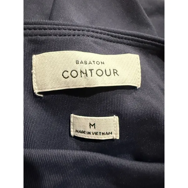 Babaton Contour Squareneck‎ Short Sleeve Bodysuit Navy Blue Womens Medium - Image 4