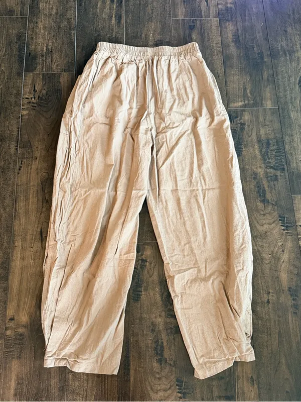 CUPSHE Lightweight Wide Leg Pull-On Pants - Image 2