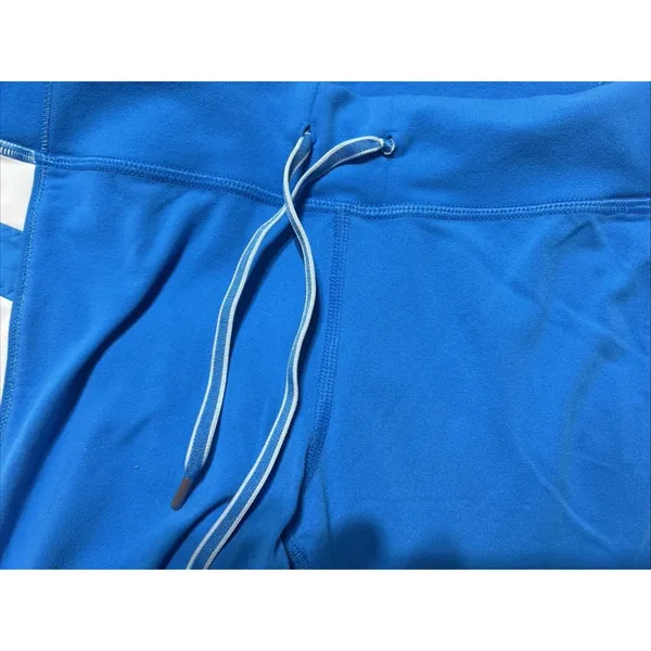 Lululemon Sz 10 Heat It Up Crop Beach Blanket Blue Run Cross Fit Gym Summer Yoga - Image 10
