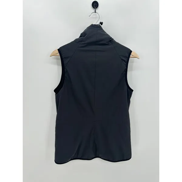 Nike Aerolayer Vest Women Sz S Black Funnel Neck Training Vest Nylon Windbreaker - Image 2