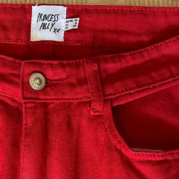 Princess Polly Bold Red Trousers - Image 11