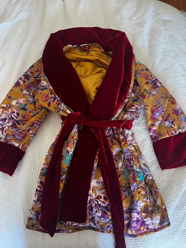 Anthropologie Quilted Robe - Image 3