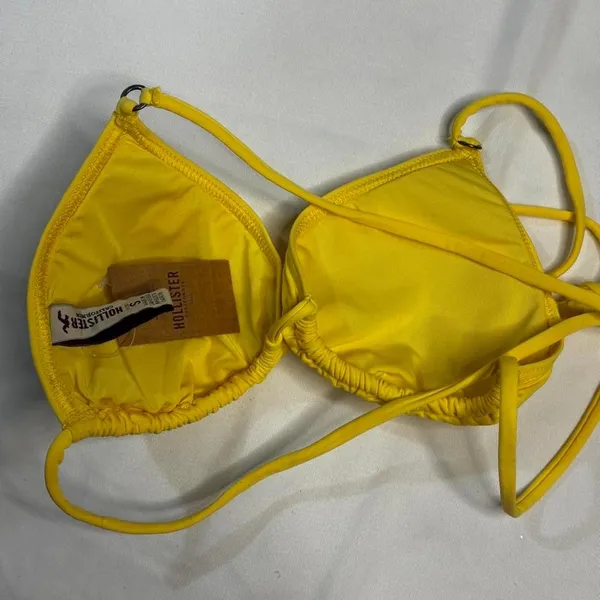 Hollister Bettys Bikini Top Yellow - Image 3