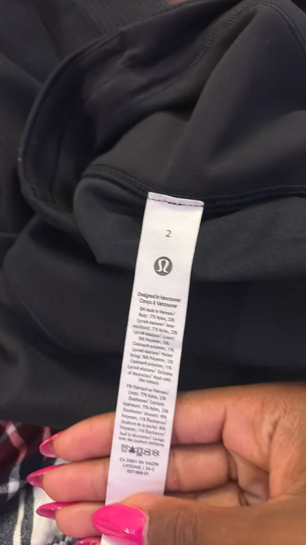 Black Lululemon Leggings - Image 3