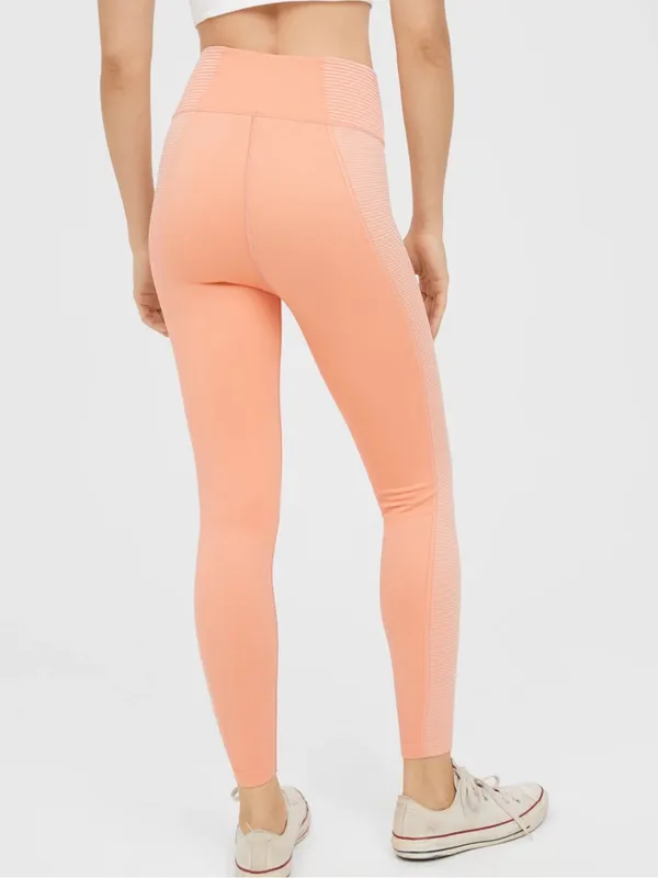 OFFLINE By Aerie Seamless High Waisted Two Tone Legging in Desert Flower - Image 3