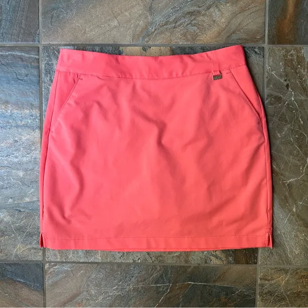 Greg Norman Coral Athletic Skirt Women’s Size 8 Tennis Golf Activewear - Image 7