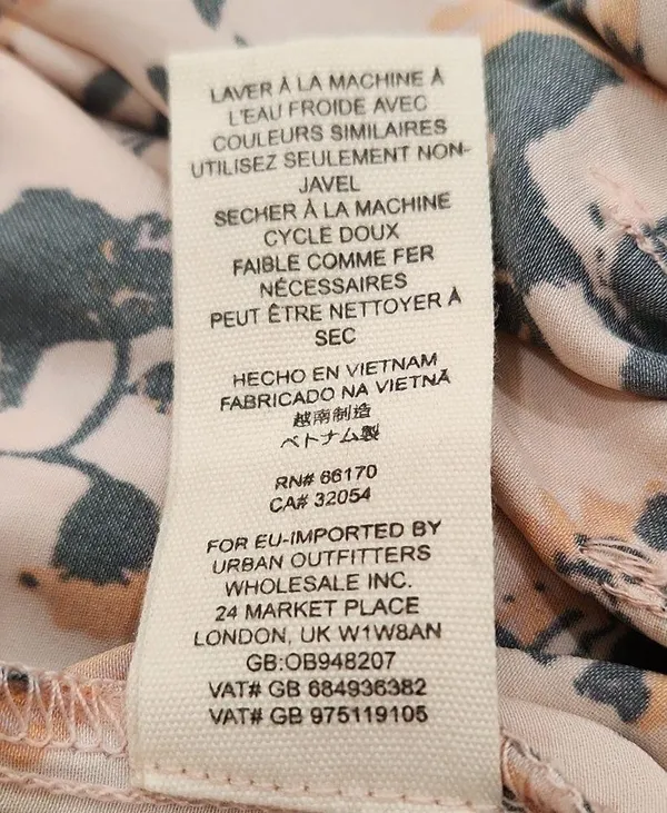 Free People Floral Cruisin Together print top, US Women's Medium NWOT - Image 8