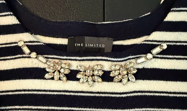 The‎ Limited Striped Embellished Sweater Size S - Image 5