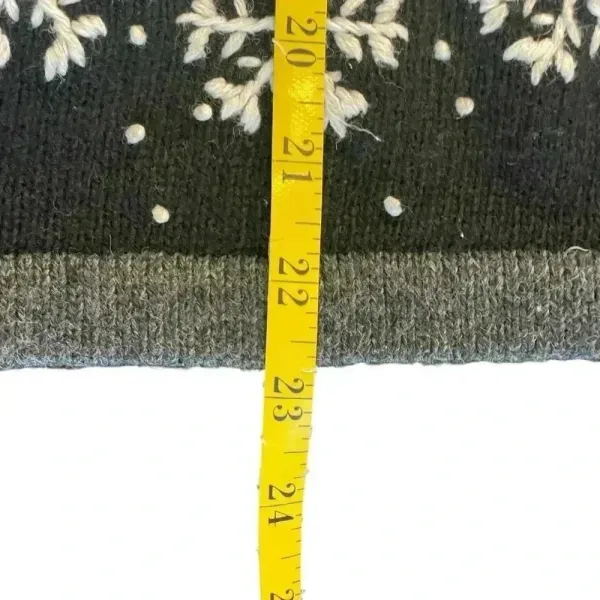 Vintage Northern Reflections Winter Christmas Sweater Women’s Medium 15%‎ Wool - Image 10