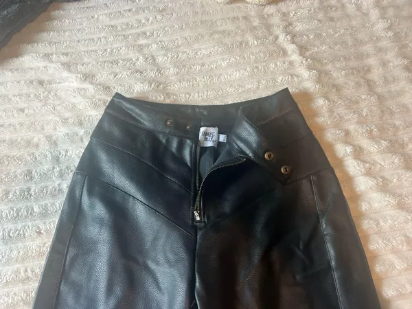 Princess Polly Leather Pants - Image 2