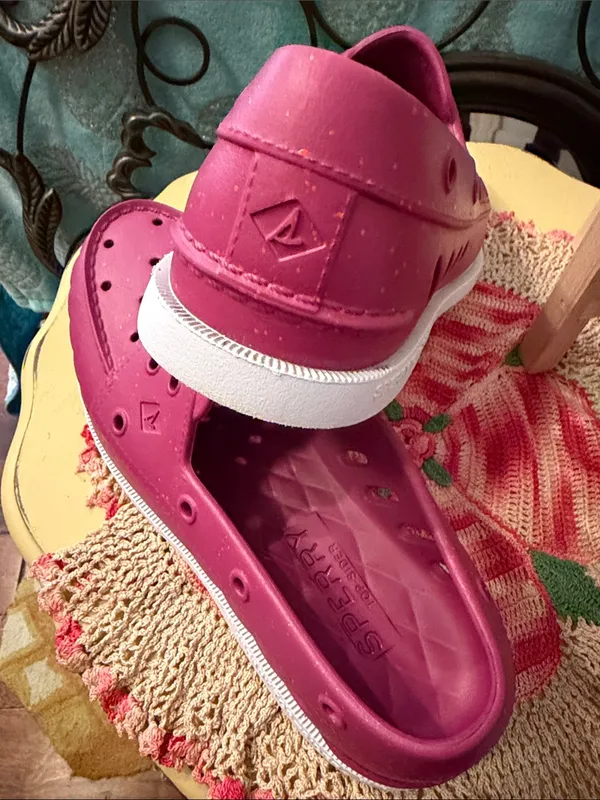 🧜‍♀️🧜‍♀️🧜‍♀️BOGOHO🧜‍♀️🧜‍♀️🧜‍♀️Sperry Bright Pink Slip-On Deck Moccasins-9.5 - Image 4