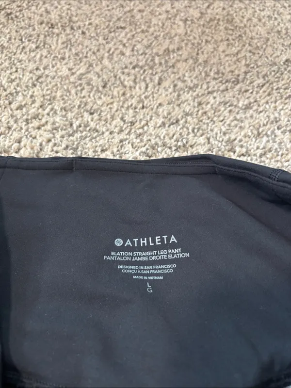 Athleta Elation Straight Leg Pant size large NWT - Image 5