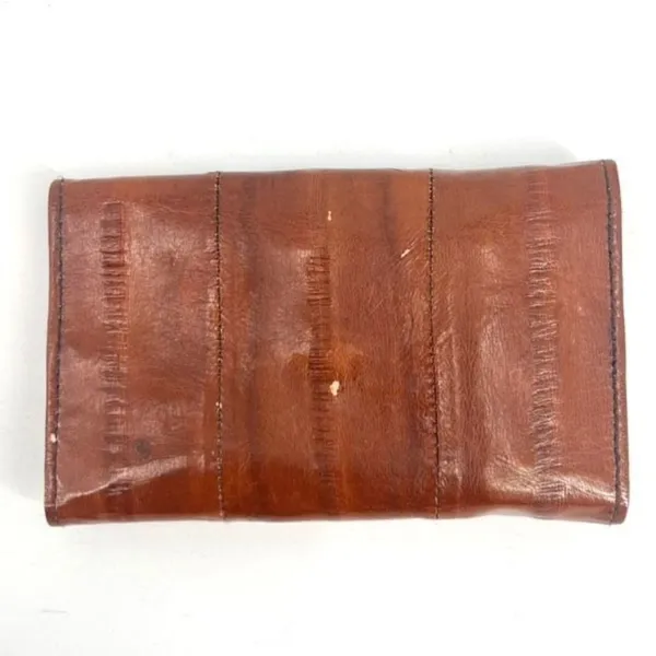 Vintage‎ Leather Key Case Holder Change Wallet Fri fold - Image 2