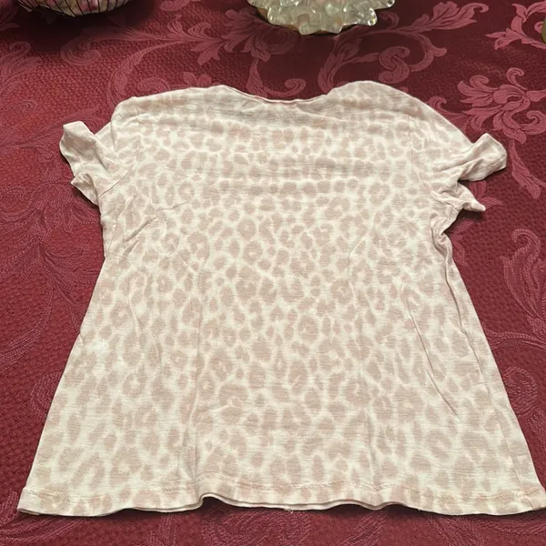 ALC leopard tee Tan - Image 4