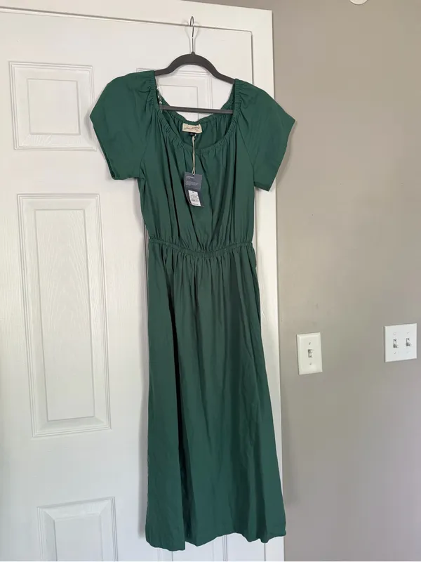 Universal Threads Teal Green Cut out Detail Maxi Dress - Image 7