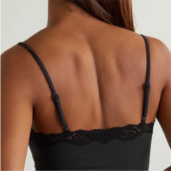 SKIMS Fits Everybody Lace Cami S NWT black onyx - Image 6