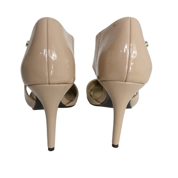 Jones New York Colette Nude Patent Leather Closed Toe Heels Pumps Size 8 - Image 7