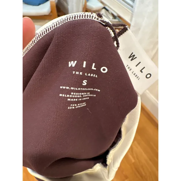 Wilo The Label‎ Brown Ribbed Athletic Skirt Size Small - Image 3