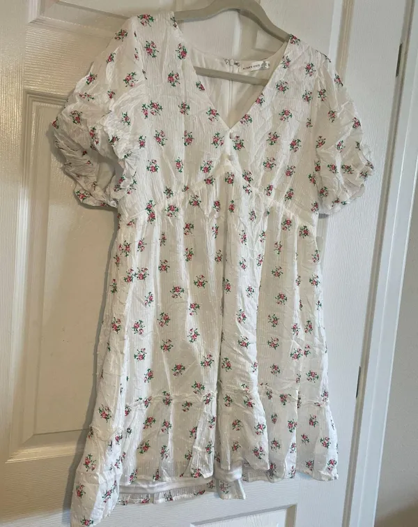 NWT Altar’d State babydoll, puff sleeved dress size XL - Image 6