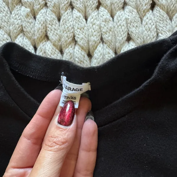 Garage Cropped Baby Tee - Image 4