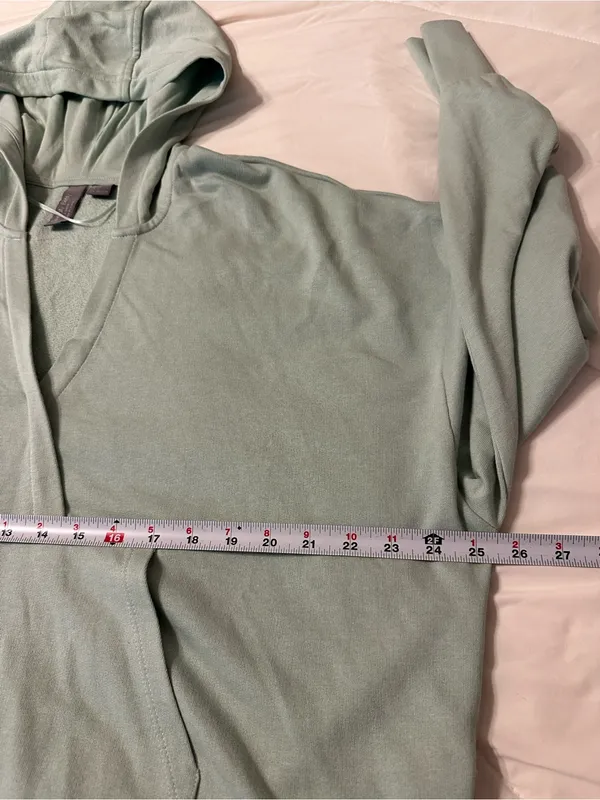 Sweaty Betty After Class Relaxed V-Neck Hoodie Sweatshirt - Size 12 - Image 11