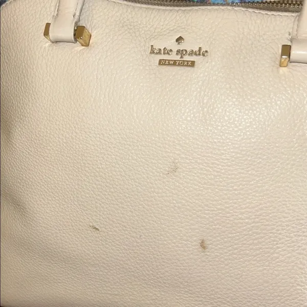 Kate Spade Emerson Cream Pebbled Leather 2 Way Top Handle Satchel - Image 2