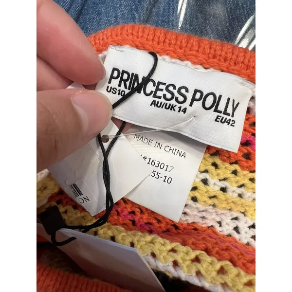Princess Polly Knit Dress Size 10 - Image 2