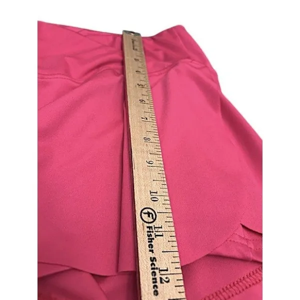 Barbie Pink Athletic Skort S with‎ 2 Pockets Workout Running Gym Flirty Flouncy - Image 5