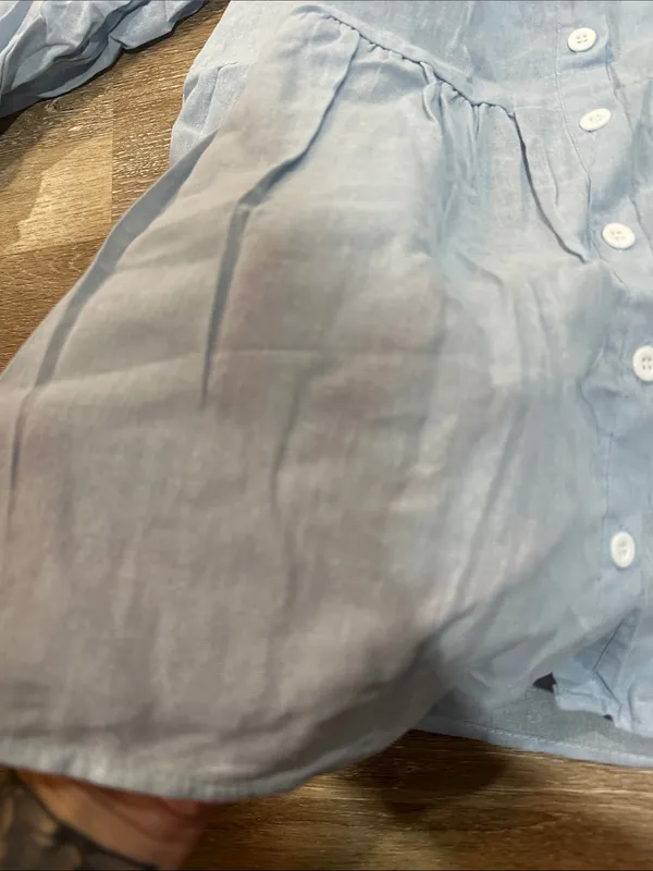 Light Blue Button - Image 2