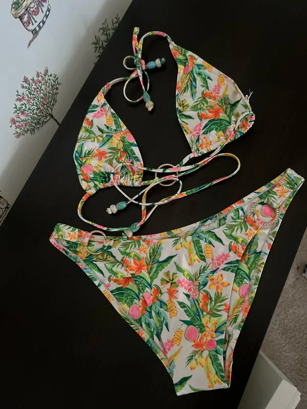 Kulani kini’s tropical print bikini set - Image 2