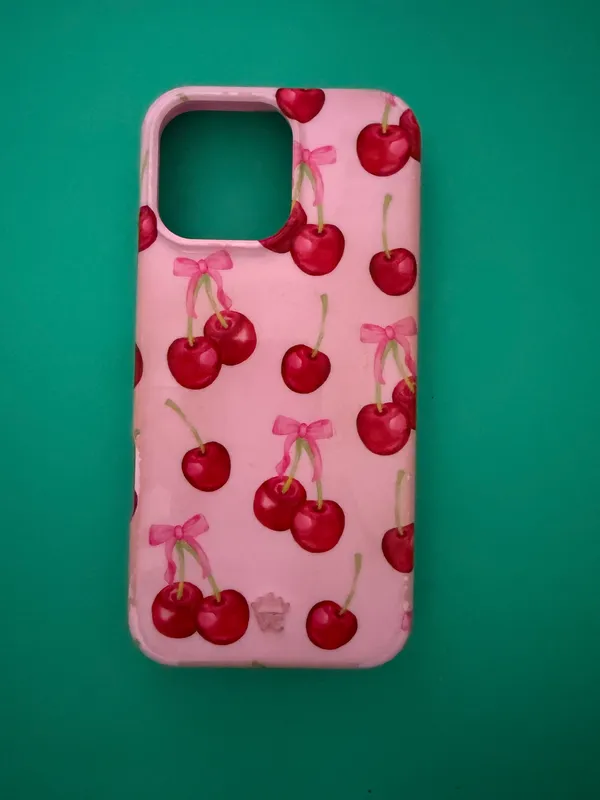 Velvet Caviar Cherry iphone 16 pro max case - Image 2