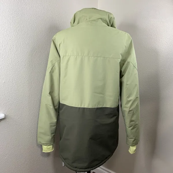 Boulder Gear Women’s Sz L Green Ski Snow Coat Jacket Full Zip Pockets Hooded - Image 5