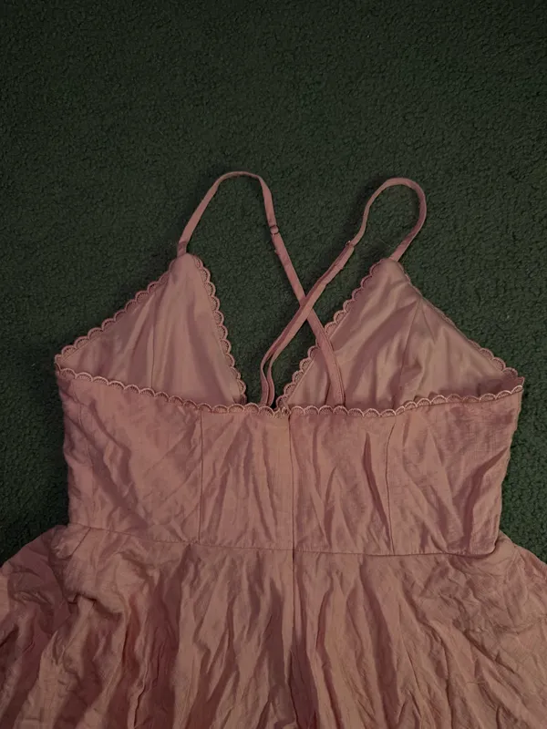 Francesca's Romper Pink - Image 4