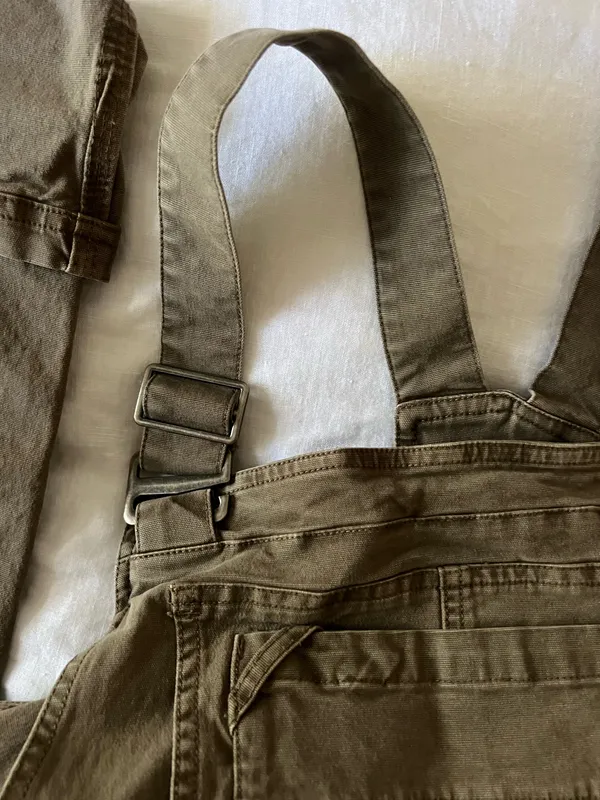 Backcountry canvas overalls Tan Size M - Image 6